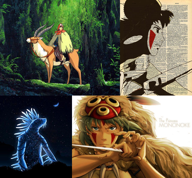  Princess Mononoke Art Mix 5 